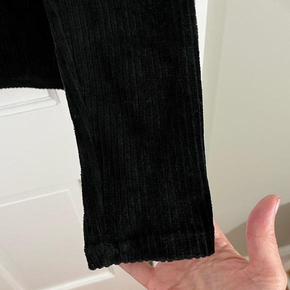 Majestic Filatures Ribbed Cashmere-Blend Long Sleeve Deluxe Tee Shirt Womens XS - Picture 4 of 14